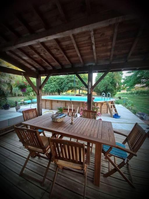 Maison Avec Piscine Proche Des Thermes Mauleon-D'armagnac Luaran gambar